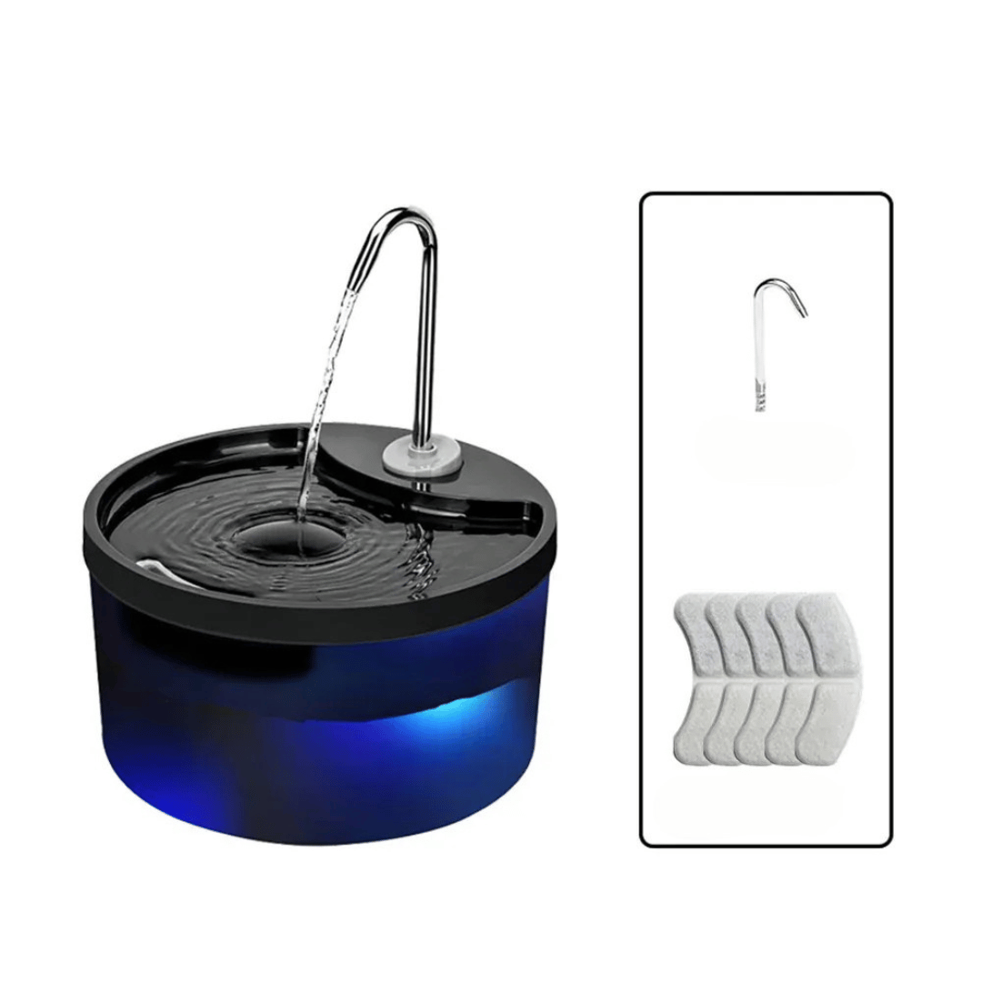 Fellfunk Trinkbrunnen 3,2 L – Flüsterleiser Katzenbrunnen mit Filter & Umlaufpumpe für frisches, sauberes Wasser rund um die Uhr - fellfunk.de