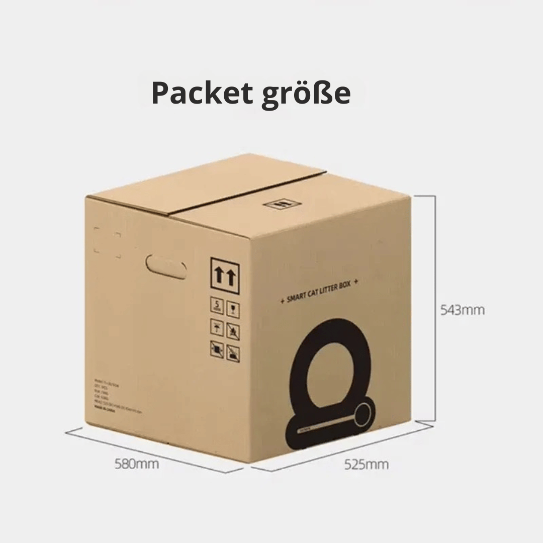 Intelligente Katzentoilette – Vollautomatische, halboffene Smart Litter Box mit App - fellfunk.de