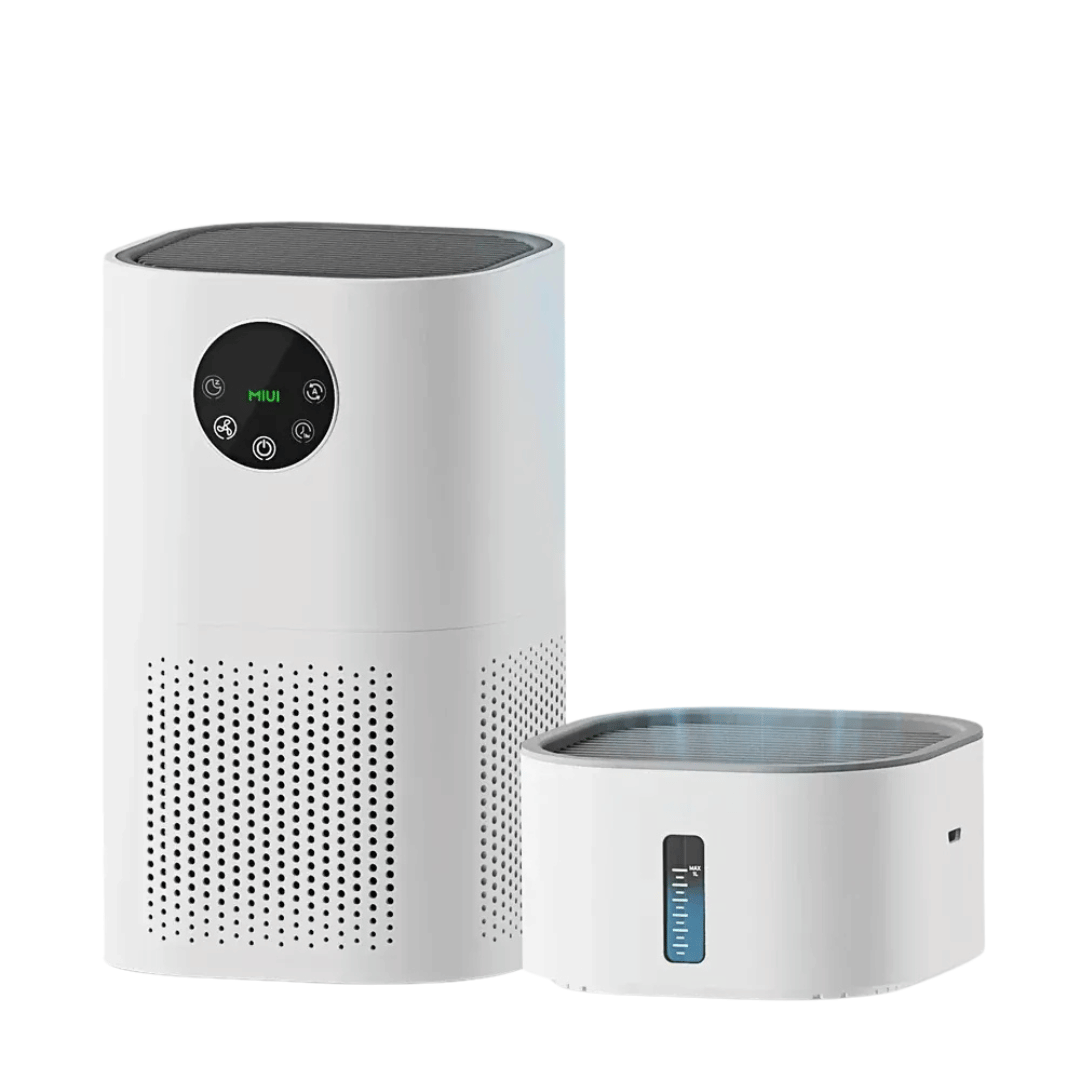 Fellfunk AirFresh Duo – Luftreiniger & Luftbefeuchter mit echtem HEPA - Filter für Allergiker & Tierbesitzer - fellfunk.de