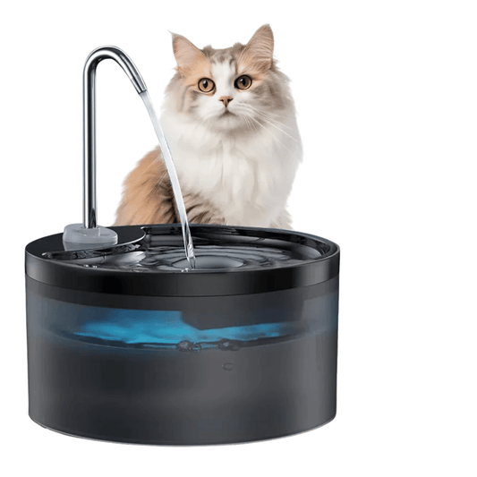 Fellfunk Trinkbrunnen 3,2 L – Flüsterleiser Katzenbrunnen mit Filter & Umlaufpumpe für frisches, sauberes Wasser rund um die Uhr - fellfunk.de