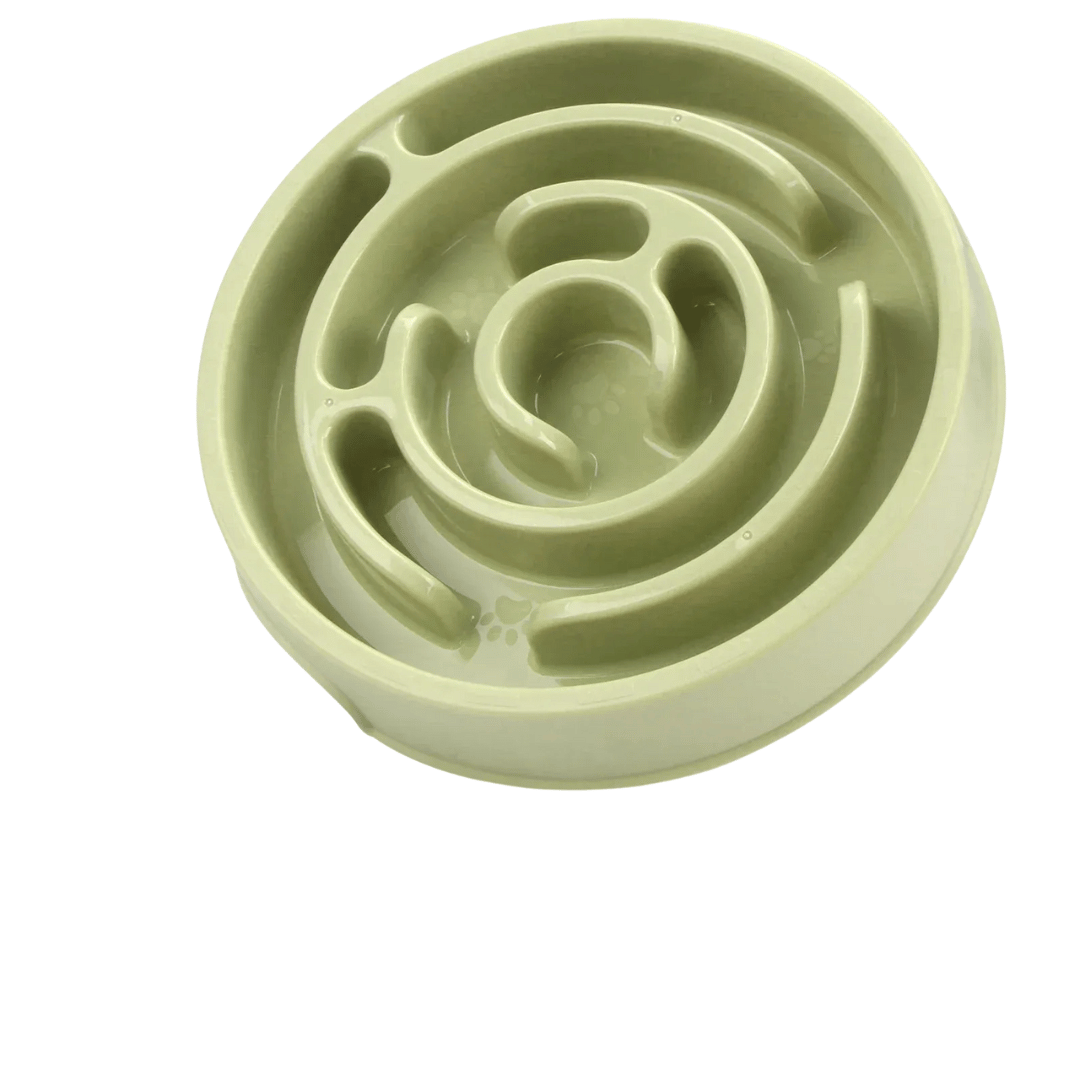 Fellfunk SlowBowl – Rutschfester Anti - Schling - Napf für kleine, mittlere & große Hunde zur gesunden Futteraufnahme - fellfunk.de