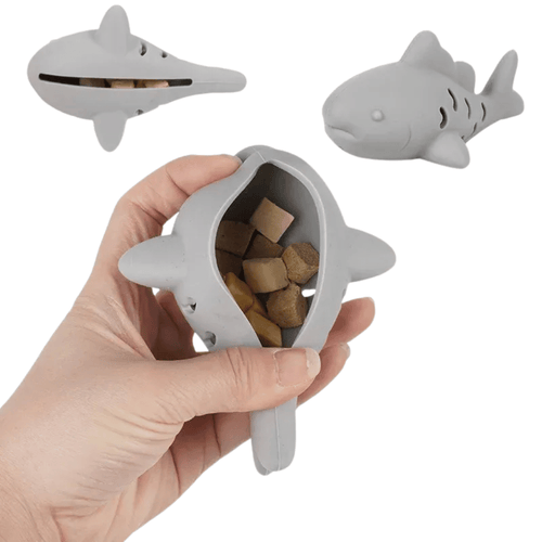 Snack & Play – Interaktives Katzen - & Hundespielzeug, bissfest, zum Zähnepflegen & Futterverstecken für kleine Haustiere - fellfunk.de