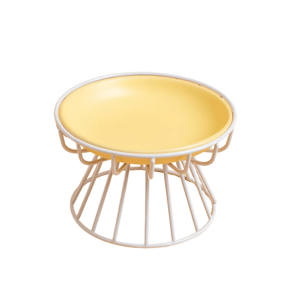 Fellfunk KeramikFutter – Erhöhter Napf für Hunde & Katzen mit Standfuß für gesunde Haltung beim Fressen & Trinken - fellfunk.de