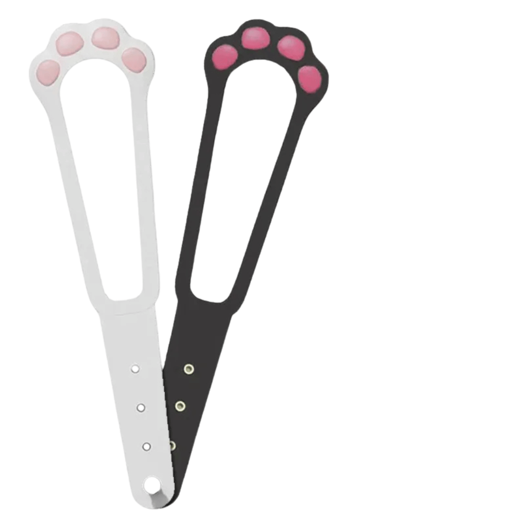 Fellfunk Türhalter für Katzen – Flexibler Türverschluss zum Schutz vor Hunden, hält Türen offen & verhindert Zutritt für große Haustiere - fellfunk.de