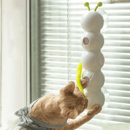 Cat Stick Pro – Intelligente Katzenangel mit austauschbarem Beute - Schwanz, automatisch schwingend & ideal für Mehrkatzen - Haushalte - fellfunk.de