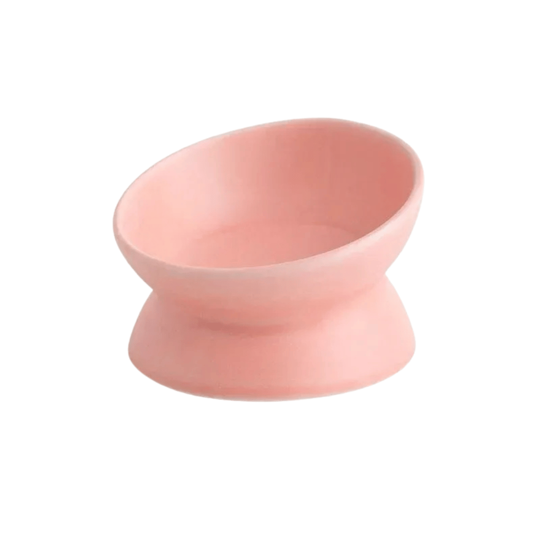 Fellfunk KeramikNapf Set – Erhöhte Futternäpfe für Katzen & kleine Hunde mit Fütterungstablett, stressfrei & spülmaschinenfest - fellfunk.de