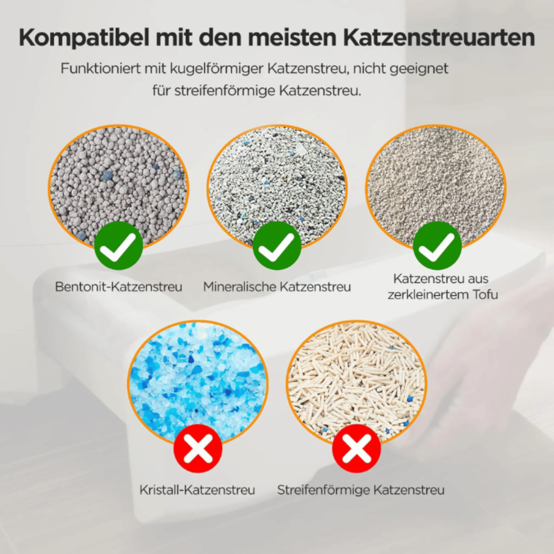 Furoomate – Automatische Smart Katzentoilette mit 11L Fassungsvermögen, selbstreinigend & hygienisch für stressfreie Katzenpflege - fellfunk.de