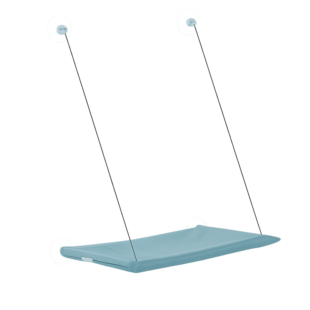 Fellfunk SunSpot – Fensterhängematte für Katzen bis 20 kg mit robuster Halterung & bequemem Liegekomfort - fellfunk.de