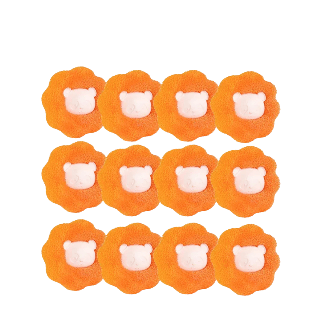 Fellfunk Waschbälle – Wiederverwendbare Tierhaar - Entferner für Waschmaschine & Trockner, fangen Fussel, Haare & Flusen zuverlässig auf - fellfunk.de