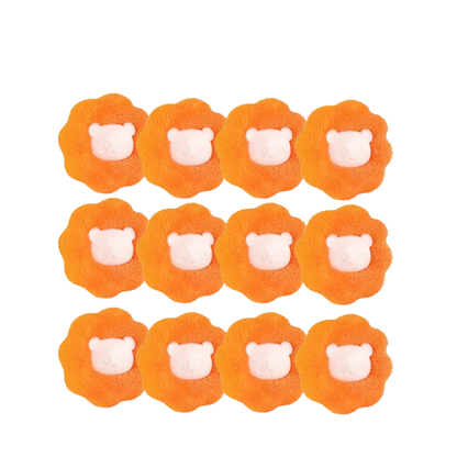 Fellfunk Waschbälle – Wiederverwendbare Tierhaar - Entferner für Waschmaschine & Trockner, fangen Fussel, Haare & Flusen zuverlässig auf - fellfunk.de