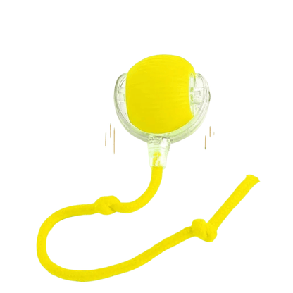 Fellfunk WildTail – Elektrischer Katzenball mit Fellanhang & Mausbewegung für aktives Spiel & Auslastung - fellfunk.de