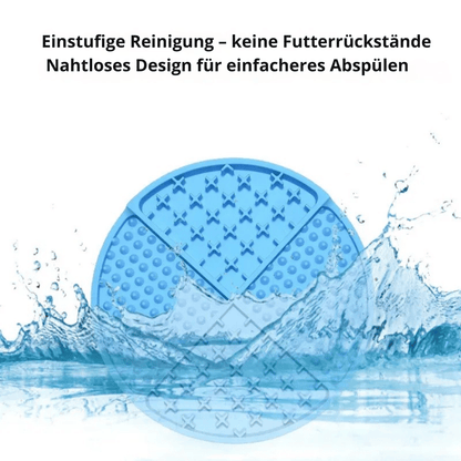 Silikon Schleckmatte für Hunde & Katzen – Slow Feeder mit Saugnapf, beruhigt & beschäftigt - fellfunk.de