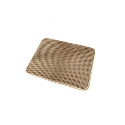 Fellfunk CleanStep Katzenstreumatte mit Doppel - Schicht – Rutschfeste & wasserdichte Matte für saubere Pfoten & streufreie Böden - fellfunk.de