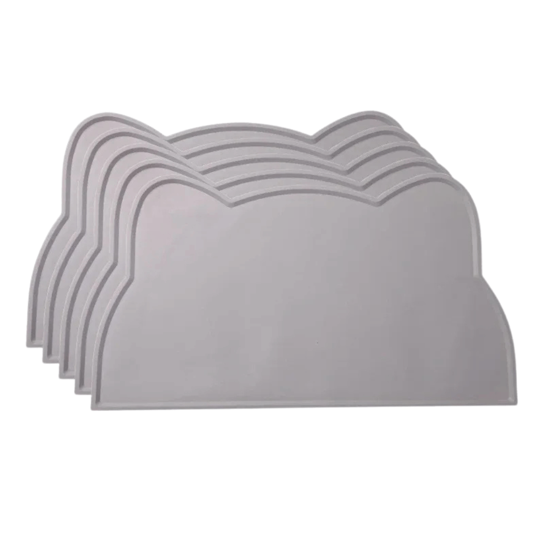 Fellfunk NapfMatte – Rutschfeste & wasserdichte Futterunterlage für Hunde & Katzen, ideal gegen Futter - und Wasserspritzer - fellfunk.de