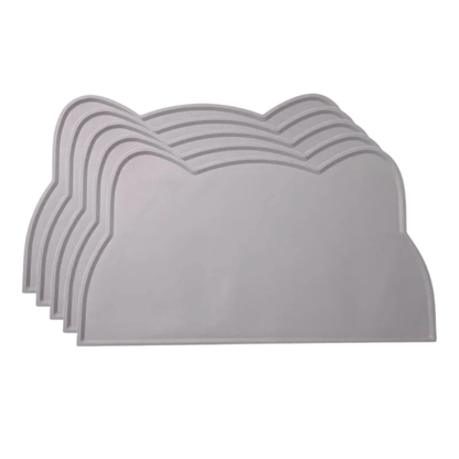 Fellfunk NapfMatte – Rutschfeste & wasserdichte Futterunterlage für Hunde & Katzen, ideal gegen Futter - und Wasserspritzer - fellfunk.de