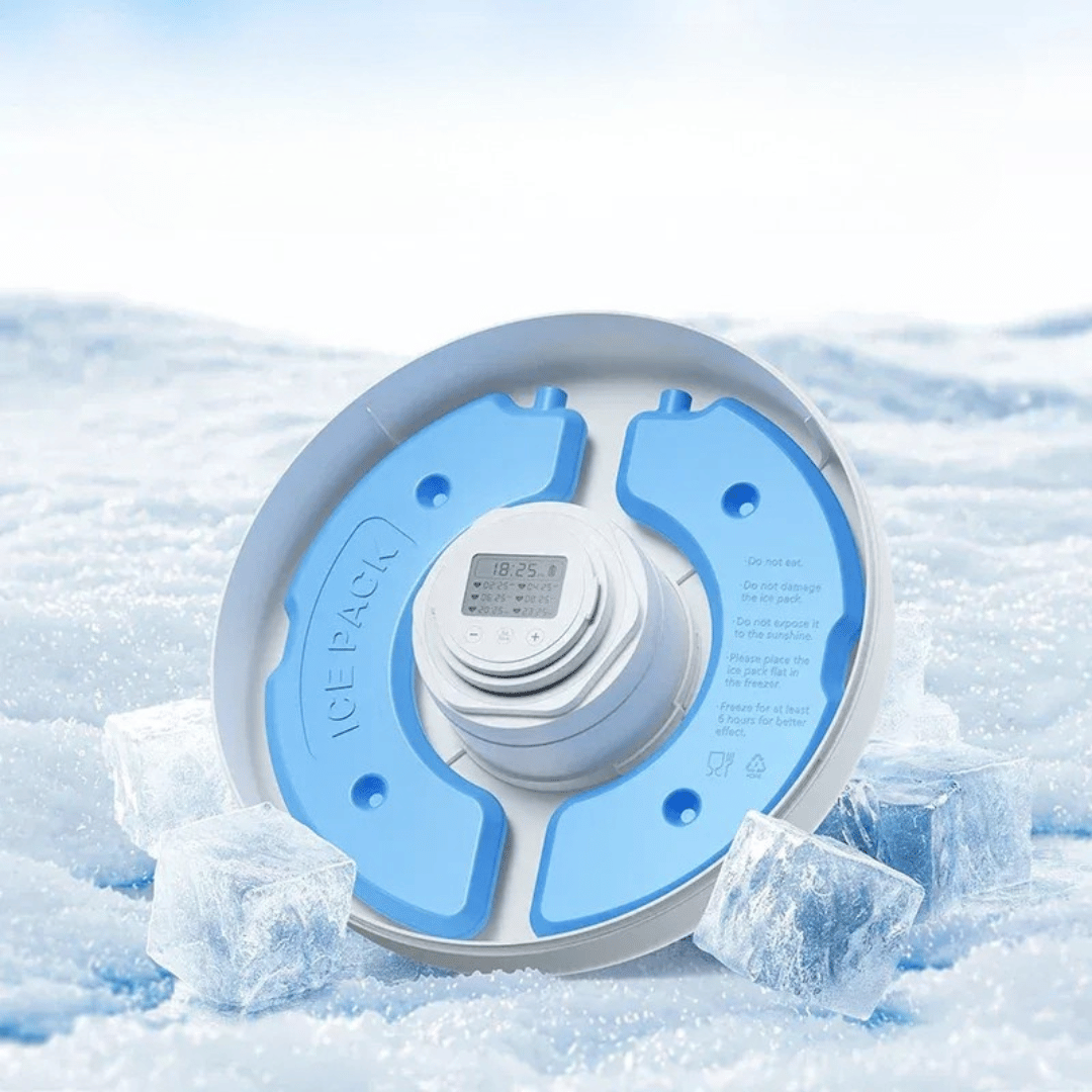 Smart Futterautomat – Kabelloser 6 - Mahlzeiten - Automat für Katzen & Hunde, für Nass - & Trockenfutter, planbare Fütterung & Portionen - fellfunk.de