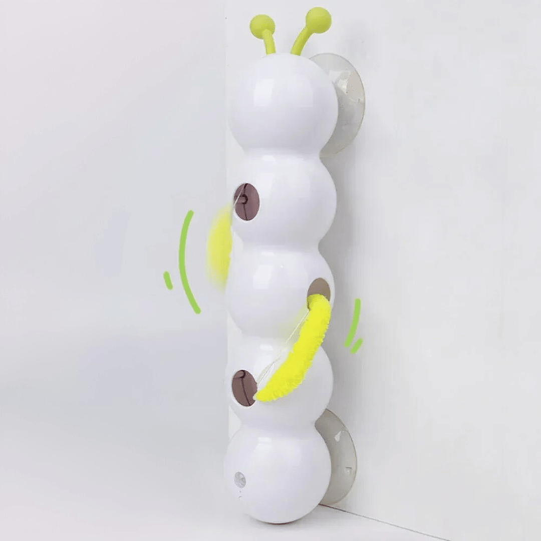 Cat Stick Pro – Intelligente Katzenangel mit austauschbarem Beute - Schwanz, automatisch schwingend & ideal für Mehrkatzen - Haushalte - fellfunk.de