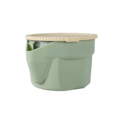 Fellfunk Katzengras - Cup – Mehrstufiger Anzuchtbehälter für frisches Katzengras ohne Erde – wiederverwendbar & perfekt für Wohnungskatzen - fellfunk.de