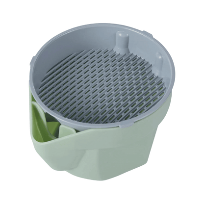 Fellfunk Katzengras - Cup – Mehrstufiger Anzuchtbehälter für frisches Katzengras ohne Erde – wiederverwendbar & perfekt für Wohnungskatzen - fellfunk.de