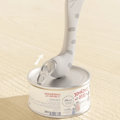 Fellfunk SpoonCap – 3in1 Futterlöffel mit Dosenöffner & Deckel für Katzen - & Hundefutter - fellfunk.de