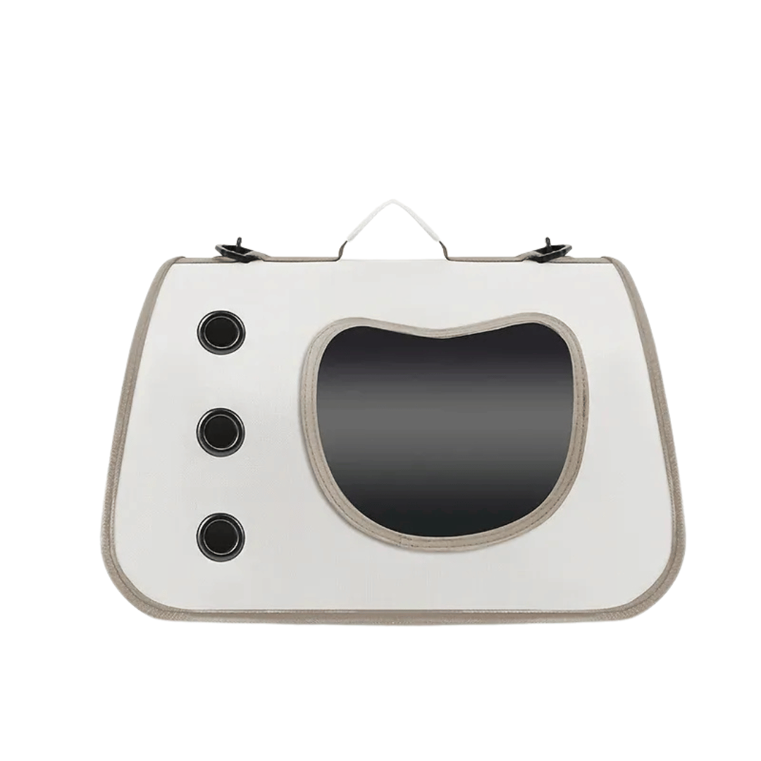 Fellfunk PetPort – Stylische Tragetasche für Haustiere mit Belüftung & Schultergurt – ideal für Reisen & Spaziergänge - fellfunk.de