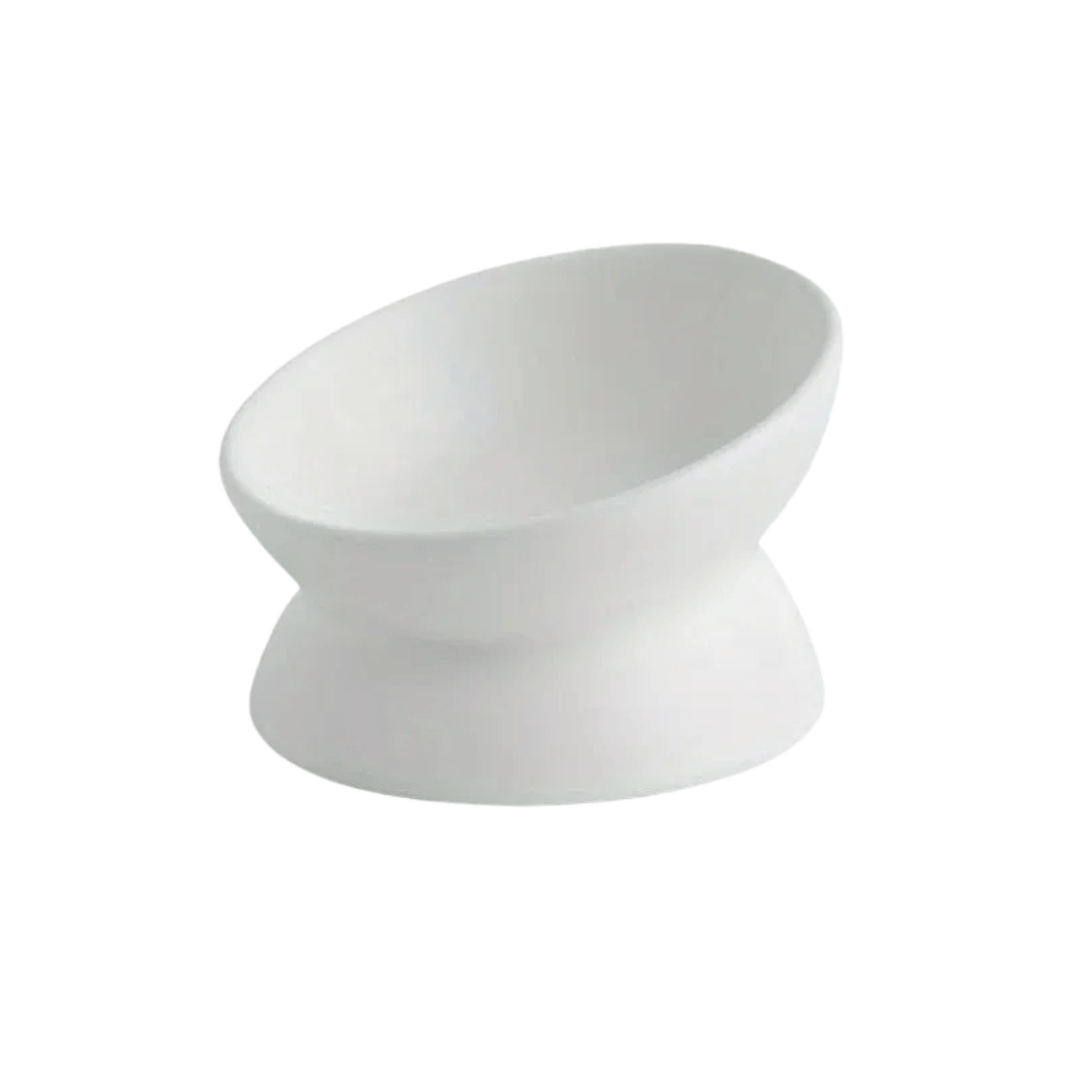 Fellfunk KeramikNapf Set – Erhöhte Futternäpfe für Katzen & kleine Hunde mit Fütterungstablett, stressfrei & spülmaschinenfest - fellfunk.de