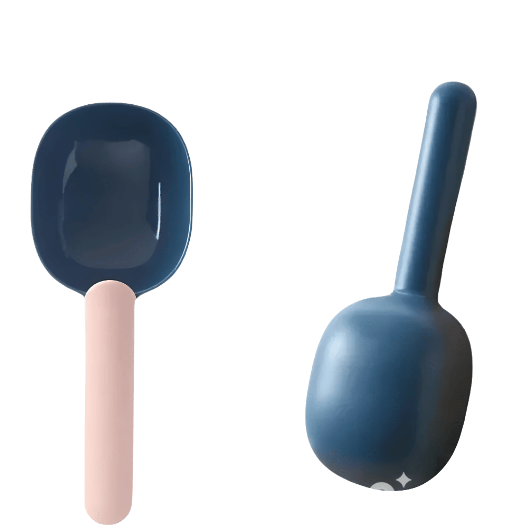 Fellfunk ClipScoop – Messlöffel mit Frische - Klammer für Hunde - & Katzenfutter in praktischer 2 - in - 1 - Funktion - fellfunk.de