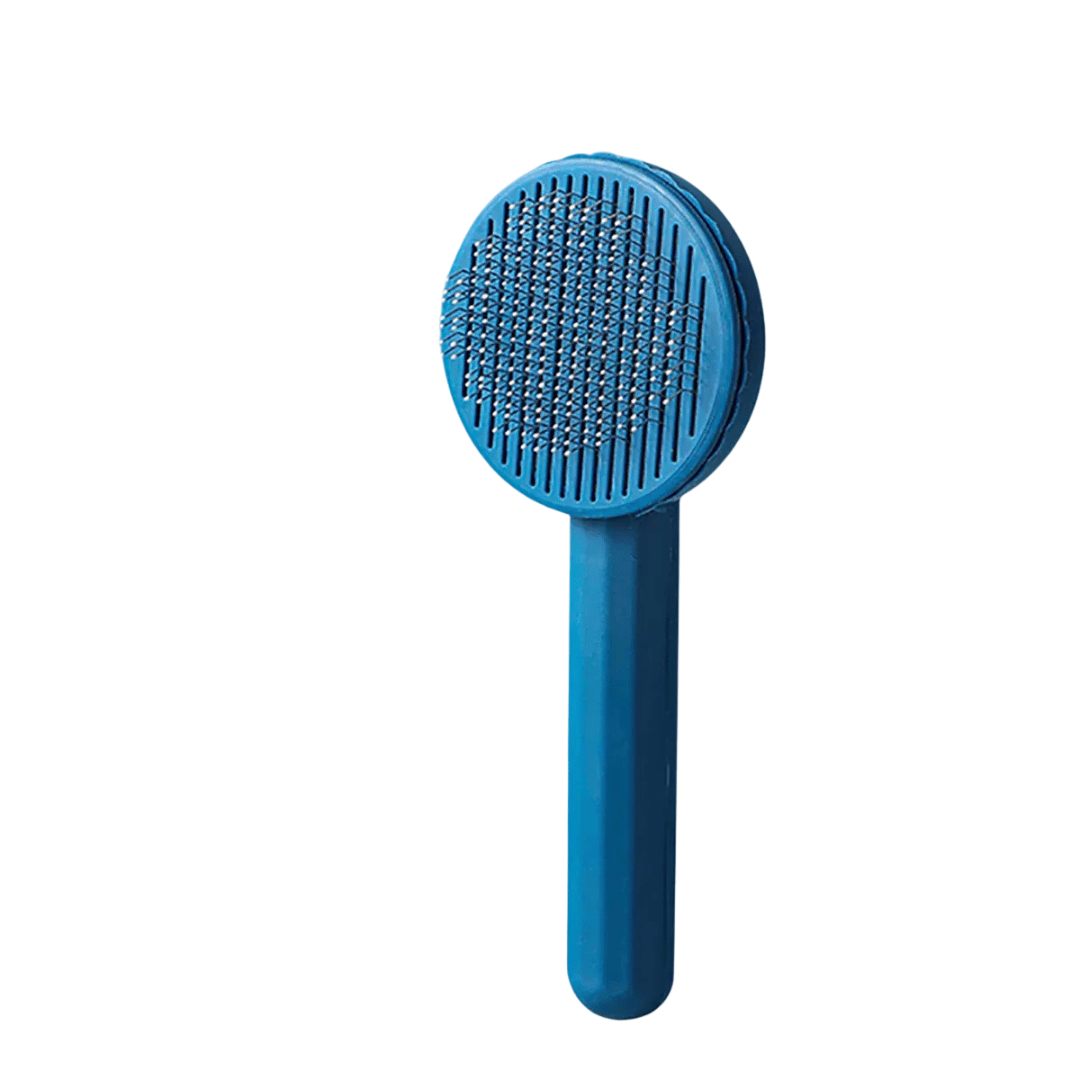 Fellfunk PflegeKamm – Edelstahlbürste für Katzen & Hunde mit langem Fell zur sanften Fellpflege, Entfilzen & Haarentfernung - fellfunk.de