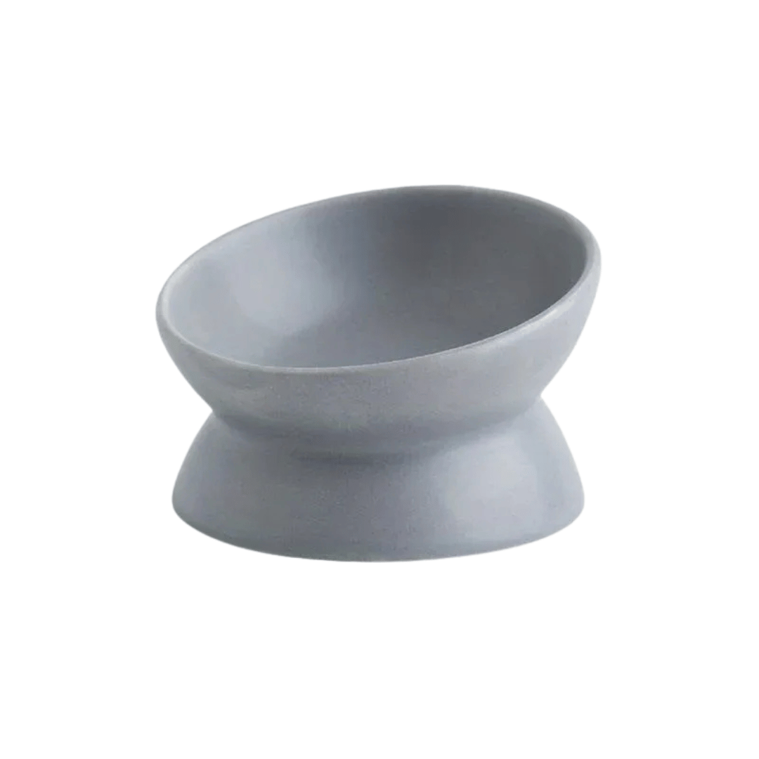 Fellfunk KeramikNapf Set – Erhöhte Futternäpfe für Katzen & kleine Hunde mit Fütterungstablett, stressfrei & spülmaschinenfest - fellfunk.de