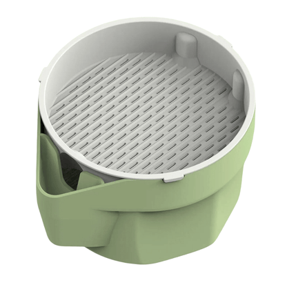 Fellfunk Katzengras - Cup – Mehrstufiger Anzuchtbehälter für frisches Katzengras ohne Erde – wiederverwendbar & perfekt für Wohnungskatzen - fellfunk.de