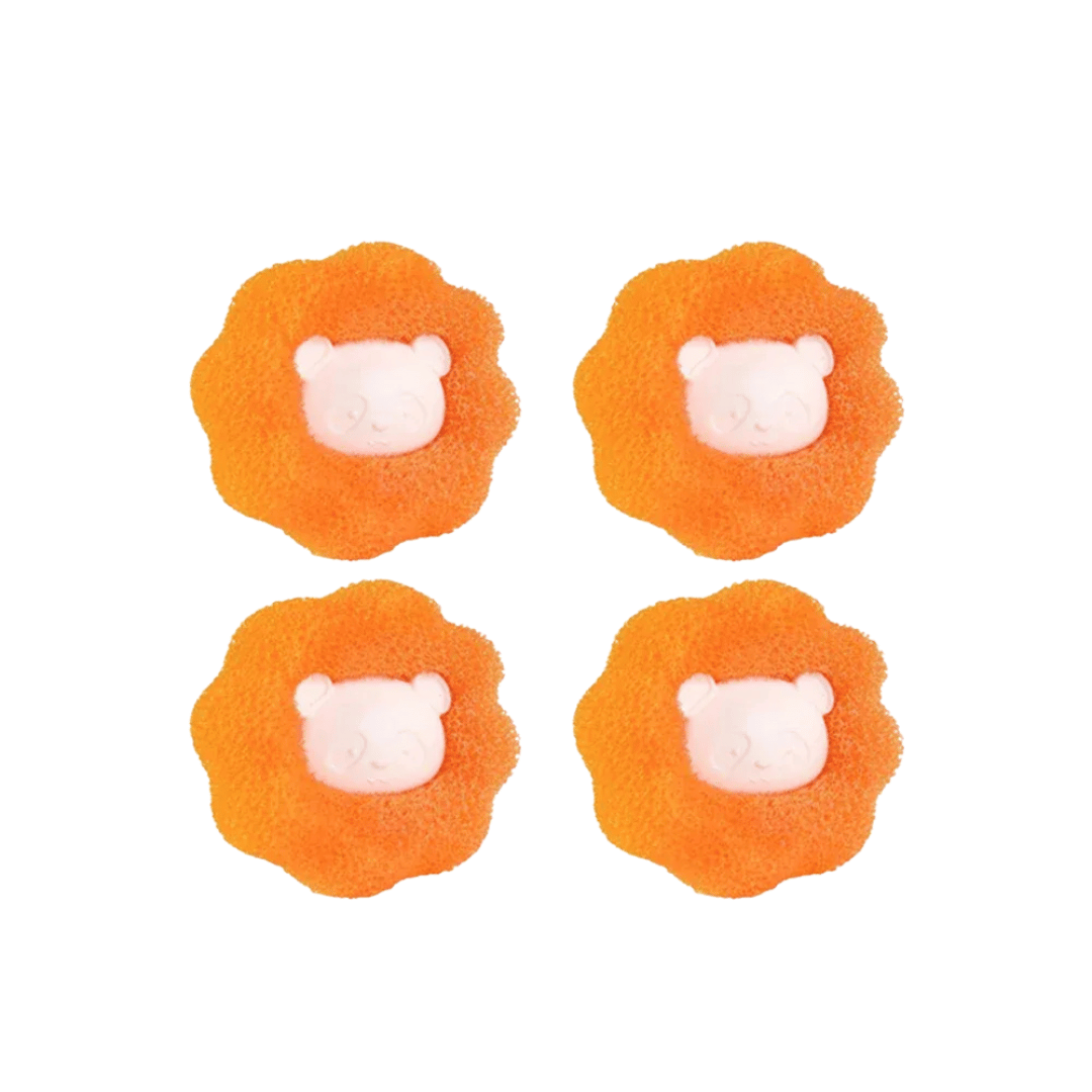 Fellfunk Waschbälle – Wiederverwendbare Tierhaar - Entferner für Waschmaschine & Trockner, fangen Fussel, Haare & Flusen zuverlässig auf - fellfunk.de