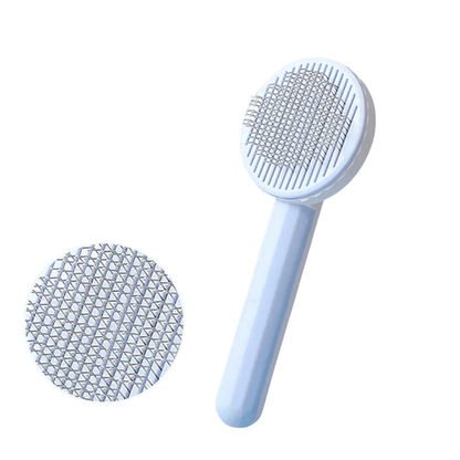 Fellfunk PflegeKamm – Edelstahlbürste für Katzen & Hunde mit langem Fell zur sanften Fellpflege, Entfilzen & Haarentfernung - fellfunk.de