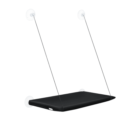 Fellfunk SunSpot – Fensterhängematte für Katzen bis 20 kg mit robuster Halterung & bequemem Liegekomfort - fellfunk.de