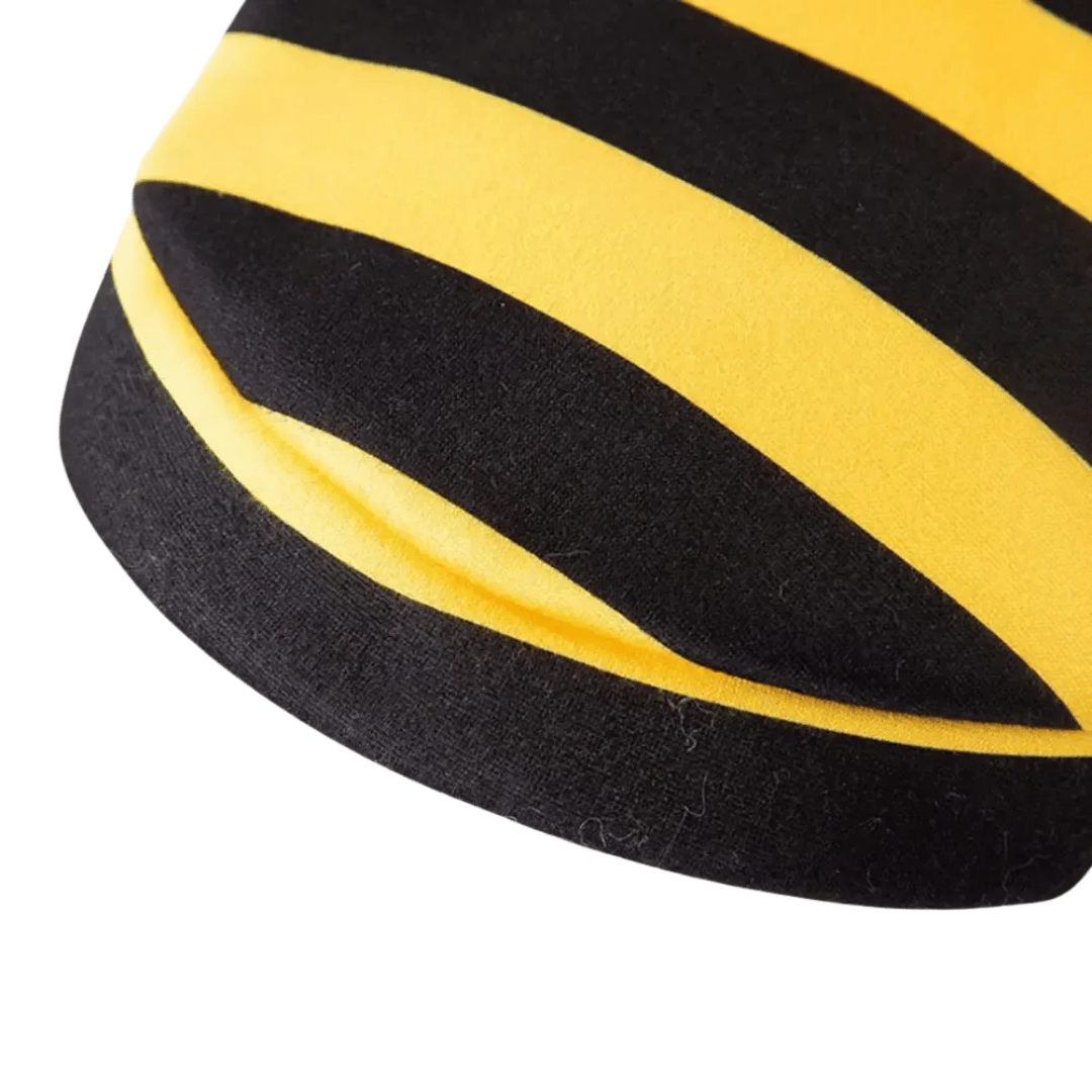 Fellfunk Bienen - Kostüm – Süßer Hoodie für Katzen & kleine Hunde, ideal für Halloween, Winter & Feiertage – warm & bequem - fellfunk.de