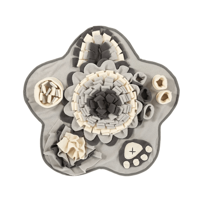 Schnüffelteppich für Hunde – Interaktive Trainingsmatte mit Quietschi & Leckerli - Verstecken - fellfunk.de