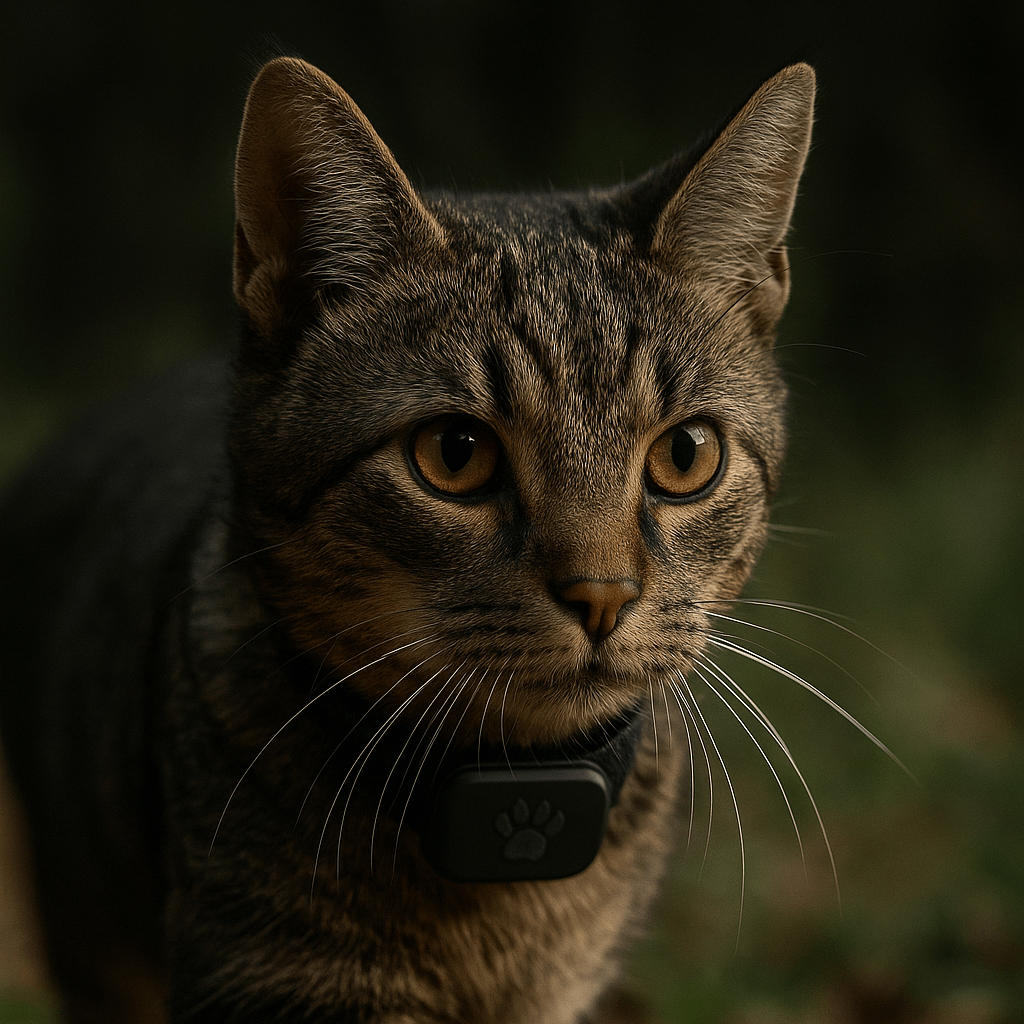 Fellfunk PetLocator – Mini - GPS - Sender für Hunde & Katzen mit Echtzeit - Tracking & Bewegungserkennung - fellfunk.de