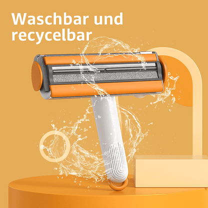 Tierhaar - Roller – Wiederverwendbare Fellbürste für Katzen & Hunde, entfernt Haare effizient von Kleidung, Sofa & Haushalt - fellfunk.de