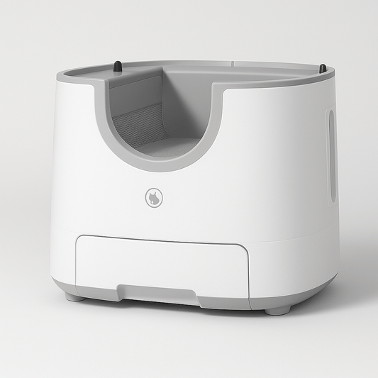 Furoomate – Automatische Smart Katzentoilette mit 11L Fassungsvermögen, selbstreinigend & hygienisch für stressfreie Katzenpflege - fellfunk.de