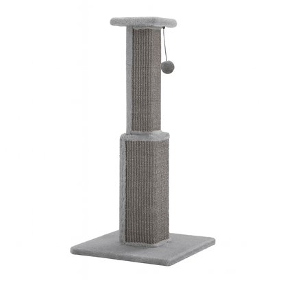 Kratzpfosten XL – Hoher Sisal - Kratzbaum mit Spielball, ideal für Wohnungskatzen zur Krallenpflege, Beschäftigung & Schutz der Möbel - fellfunk.de