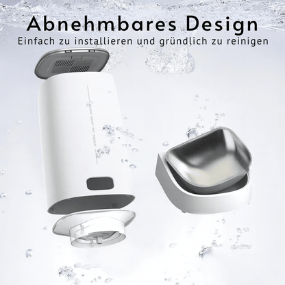 Smart Futterautomat – Automatischer WiFi - Futterspender mit App - Steuerung für Katzen & Hunde, Trockenfutter & flexible Fütterung - fellfunk.de